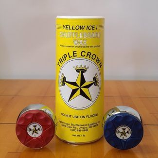 Triple Crown Yellow 1 Table Shuffleboard Powder Wax