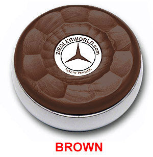 Brown Table Shuffleboard Pucks