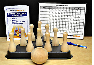 Table Shuffleboard Standard Bowling Package