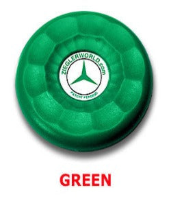 Green Table Shuffleboard Puck Caps