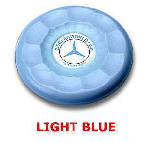 Light Blue Table Shuffleboard Puck Caps