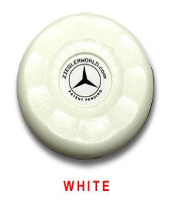 White Table Shuffleboard Puck Caps