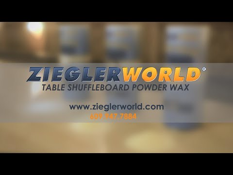ZieglerWorld Table Shuffleboard Powder Wax