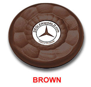 Brown Table Shuffleboard Puck Caps
