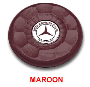 Maroon Table Shuffleboard Puck Caps