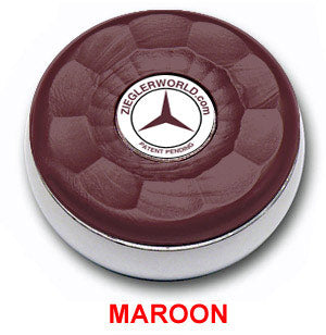 Maroon Table Shuffleboard Pucks